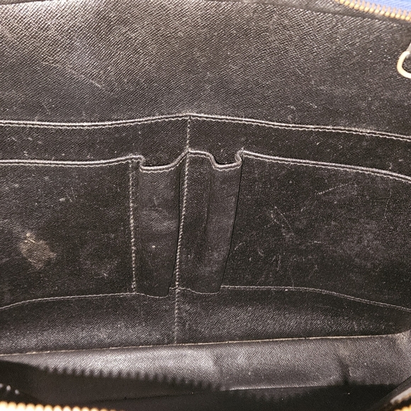 Louis Vuitton Epi Porte Documents Voyager Work Bag Beautiful Teal Leather - Picture 16 of 16